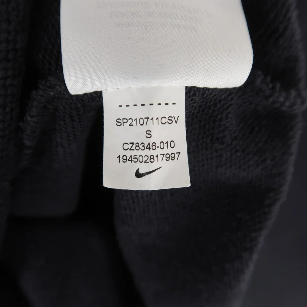 Nike Air Sweatshirt Dress Womens S Black Quarter Zip Long Sleeve  French Terry